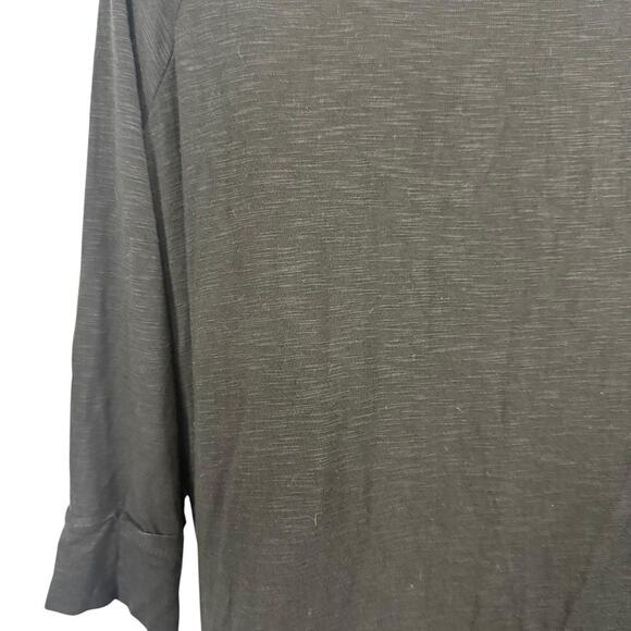 Dolan Black Lace Knit Whimsigoth Pullover Nude Lined Top Shirt Stretch sz M - Picture 12 of 16